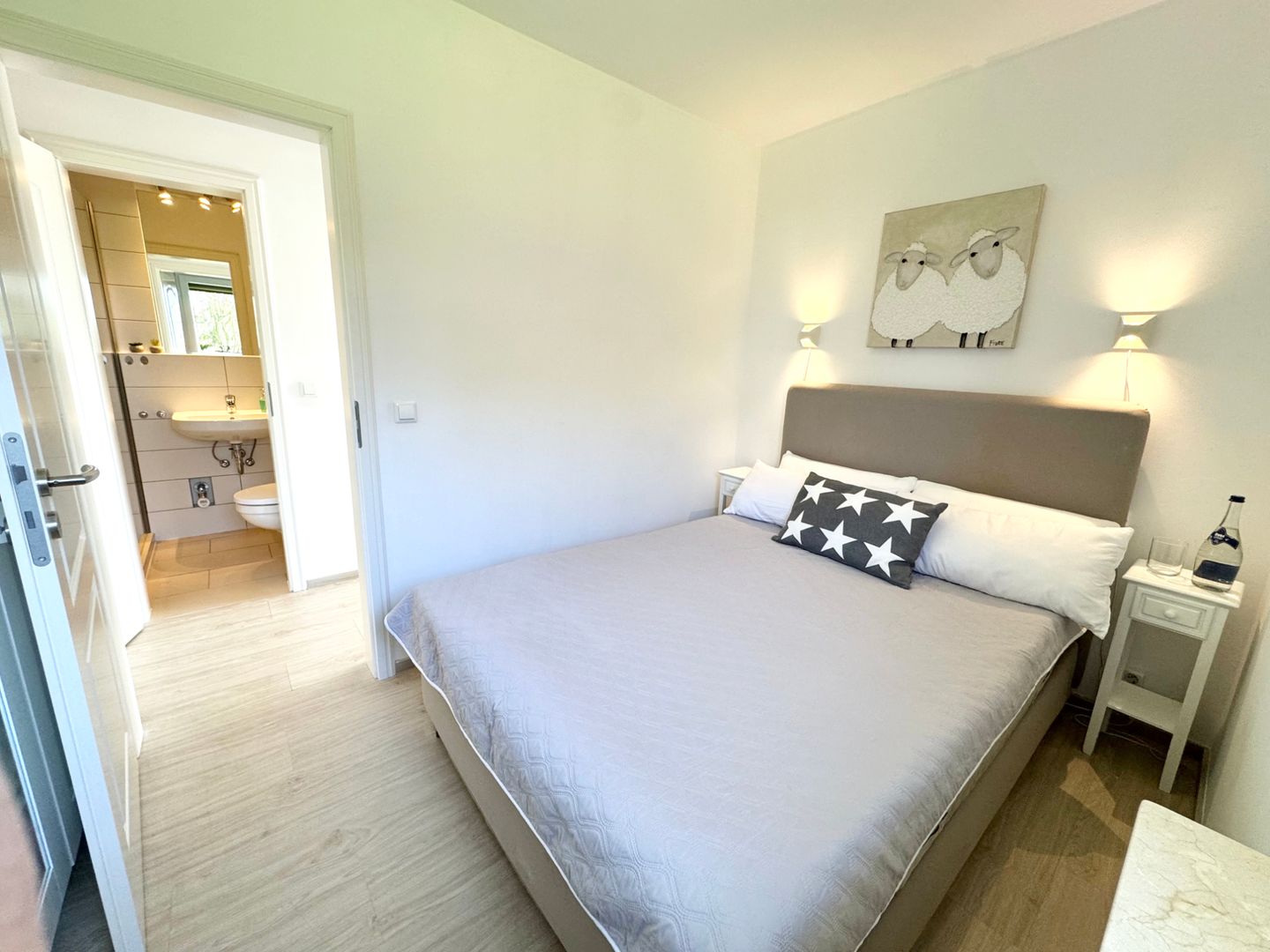  Sonnenschein - Westerlandstr. 16, App. 2 Wenningstedt - Schlafzimmer
