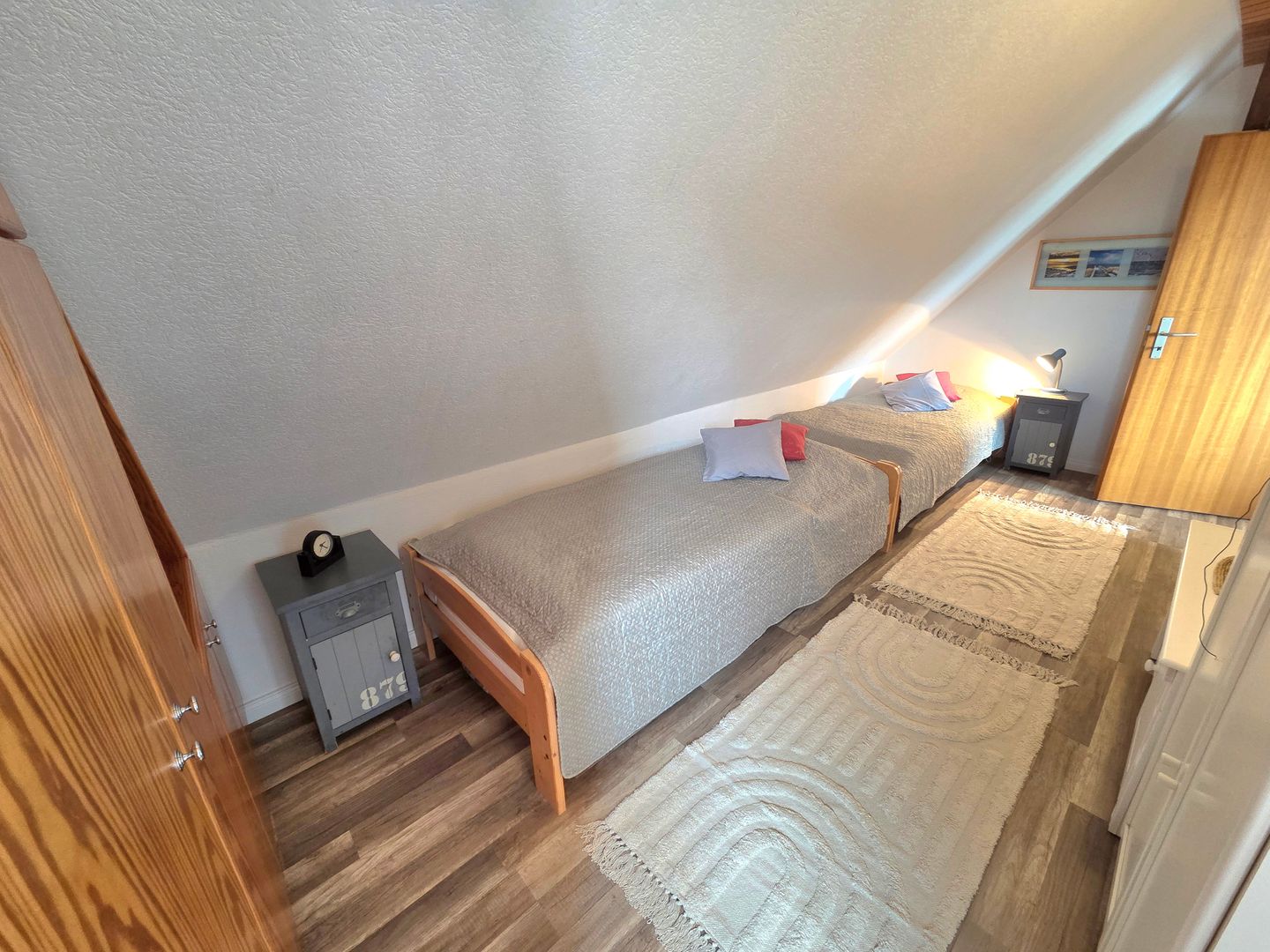 Haus Dorfschmiede Whg. Ankerplatz Alkersum - Schlafzimmer