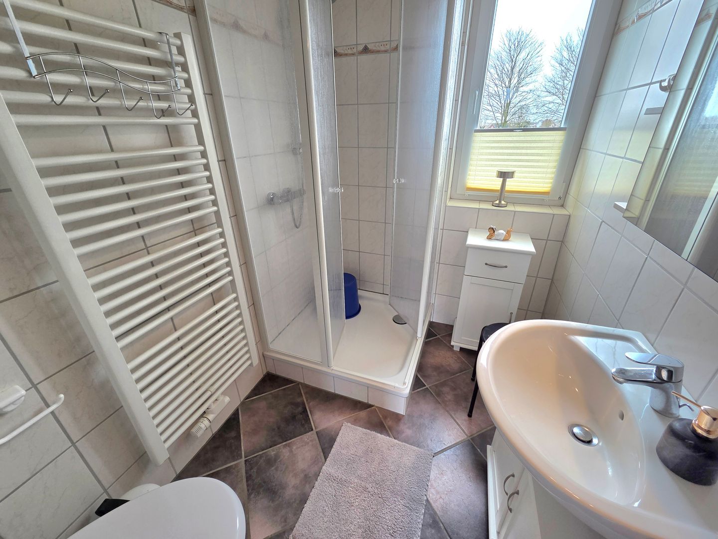 Haus Dorfschmiede Whg. Ankerplatz Alkersum - Badezimmer