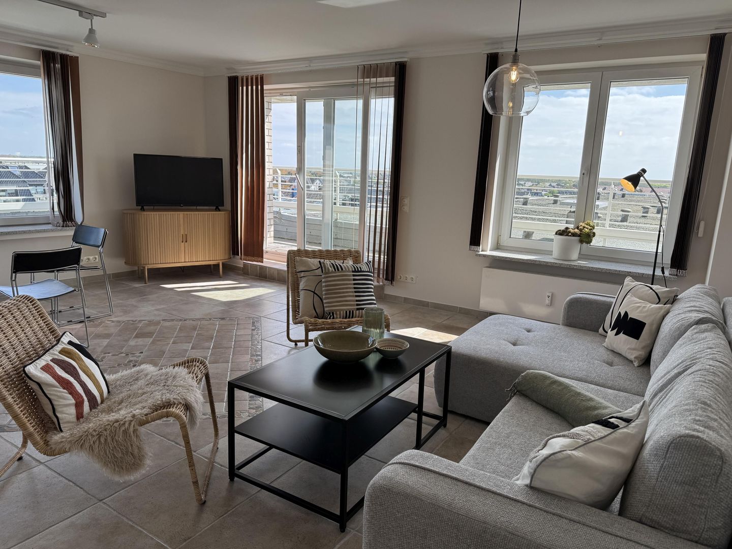  Penthouse F23 Westerland Penthouse F23 - Wohnzimmer