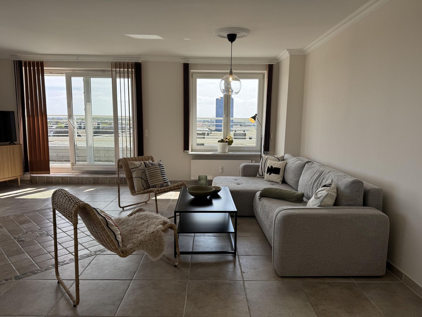  Penthouse F23 Westerland Penthouse F23 - Wohnzimmer