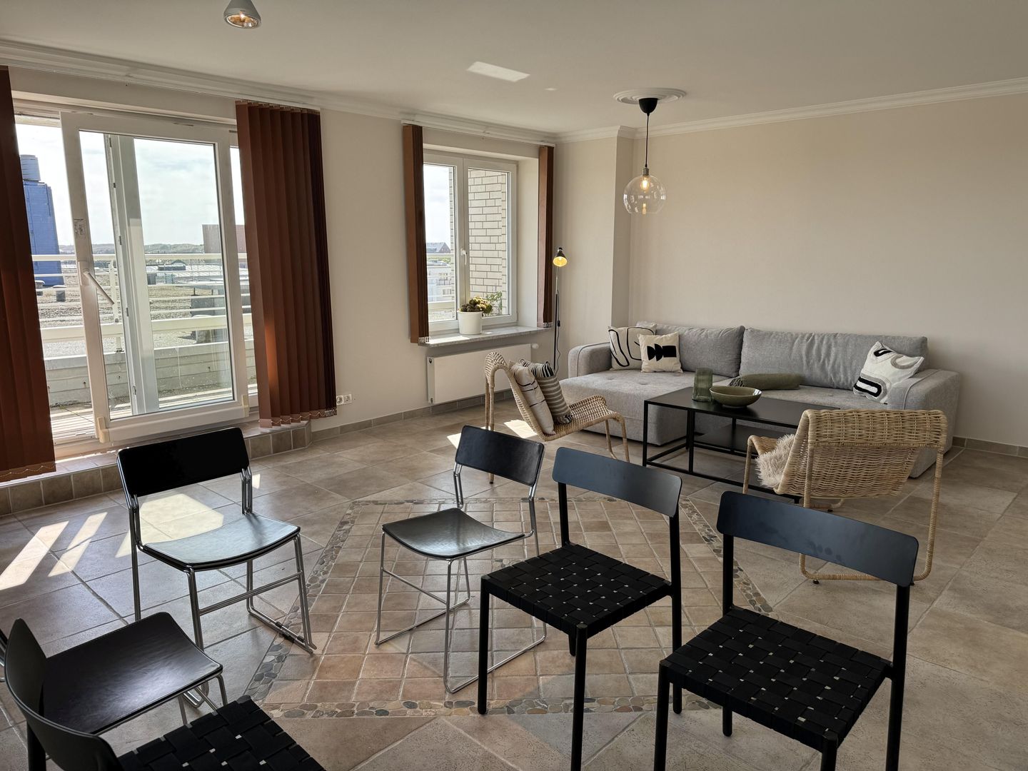 Penthouse F23 Westerland Penthouse F23 - Wohnzimmer