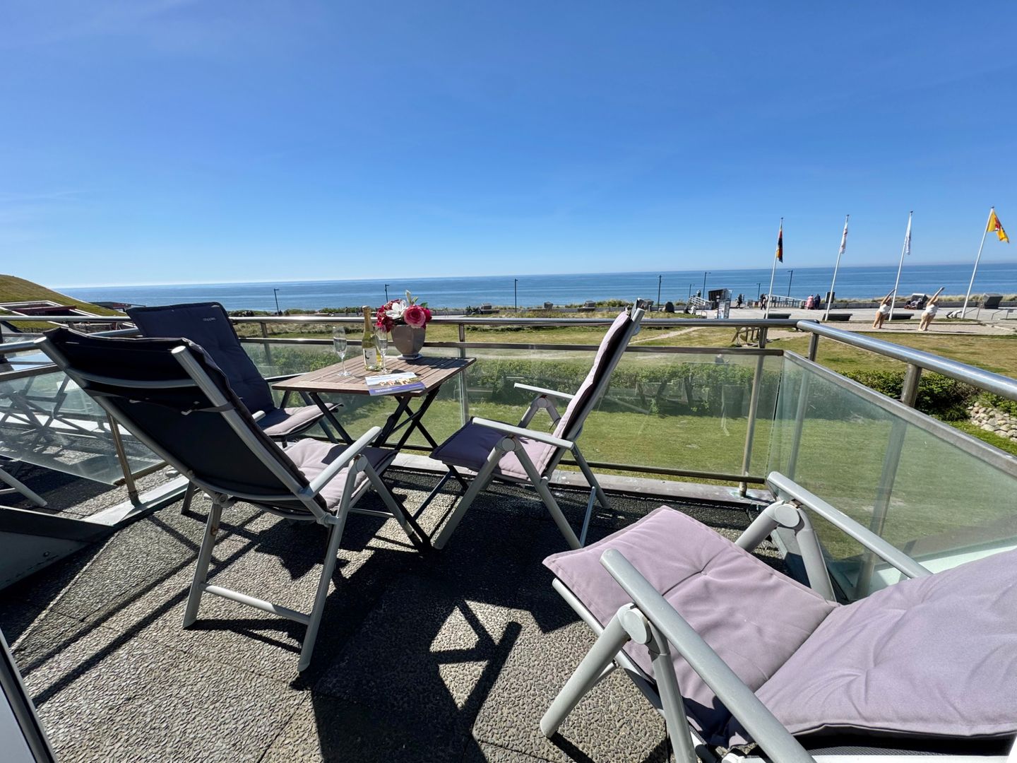  Nordseeblick II  - Dünenstr. 21, App. 5 Wenningstedt - Balkon