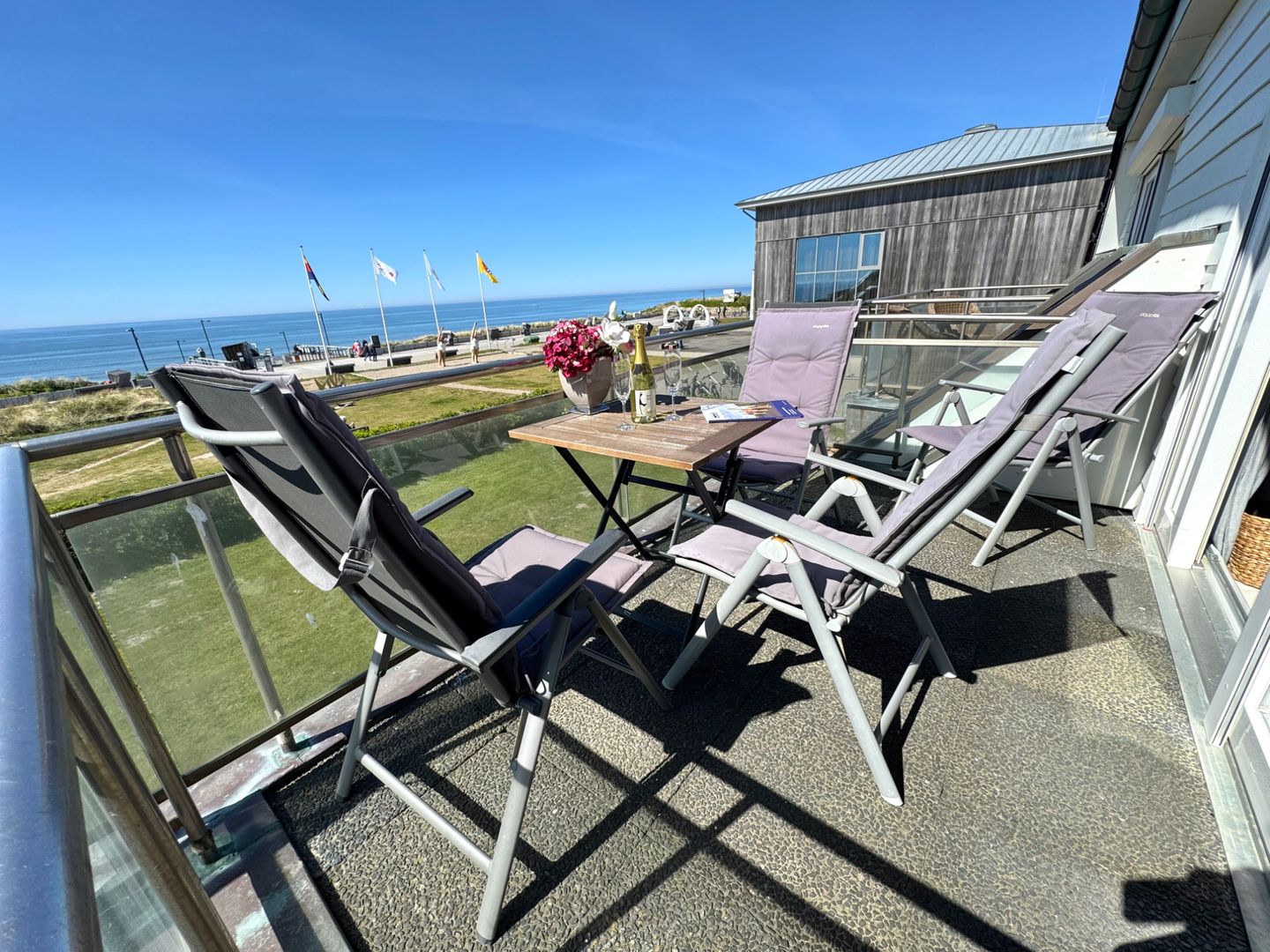  Nordseeblick II  - Dünenstr. 21, App. 5 Wenningstedt - Balkon