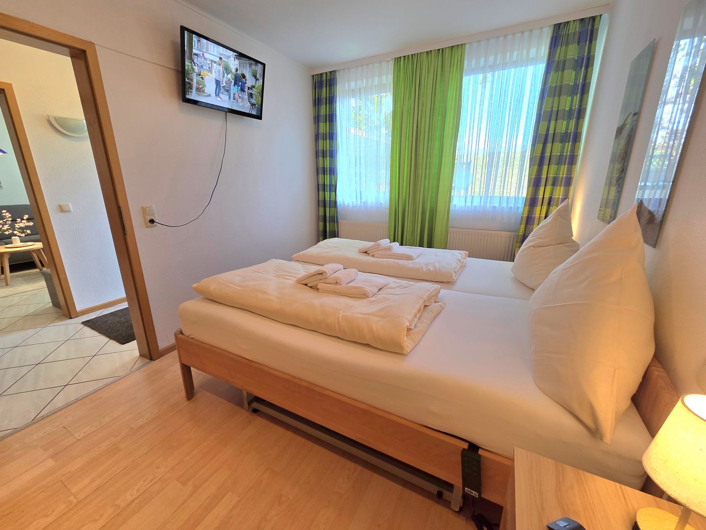 Haus Ekke Nekkepenn II, Whg. D1 Wyk auf Föhr - Schlafzimmer