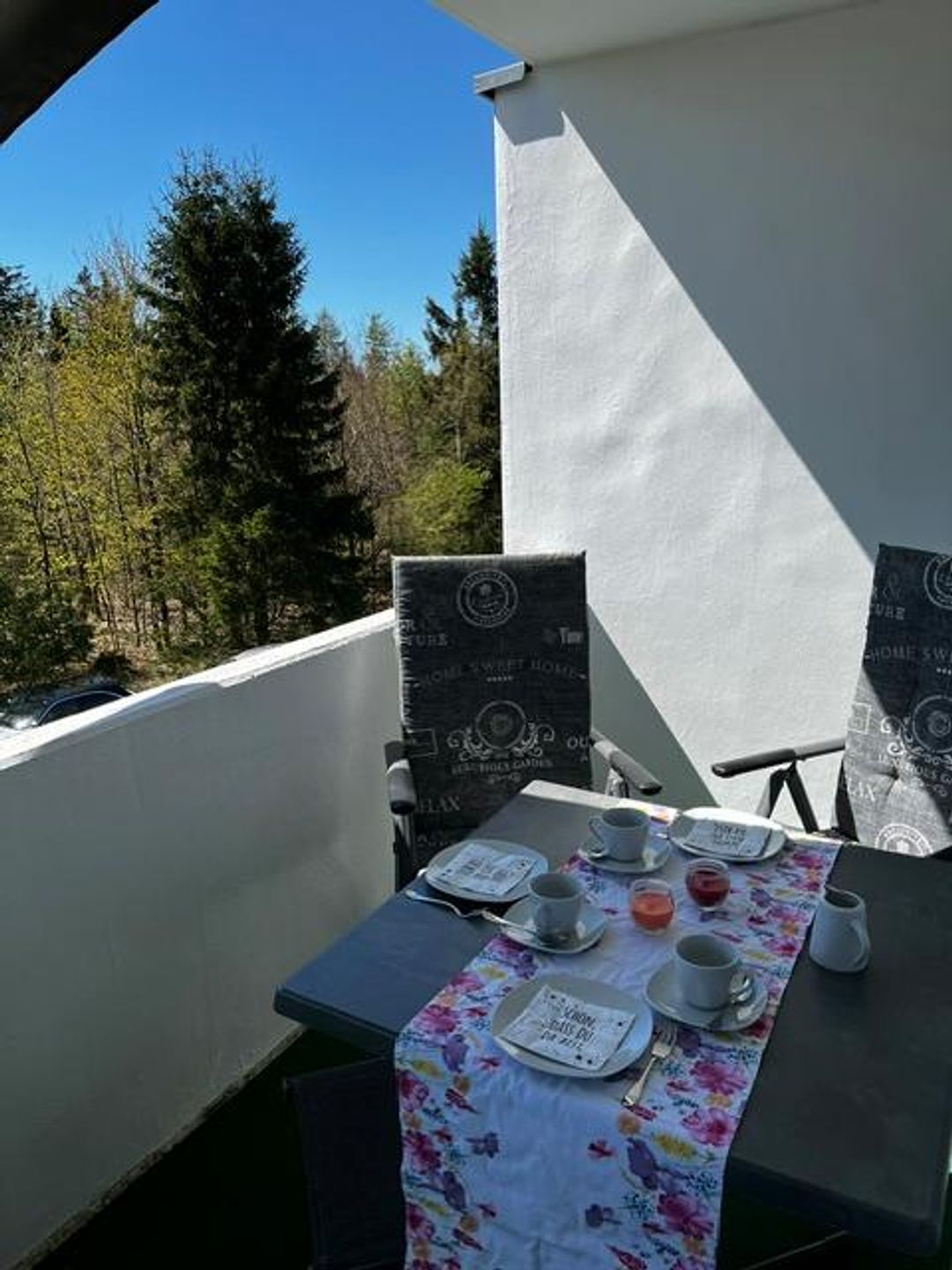 Ferienpark Hahnenklee Apartment "Bergblick" Hahnenklee - Balkon
