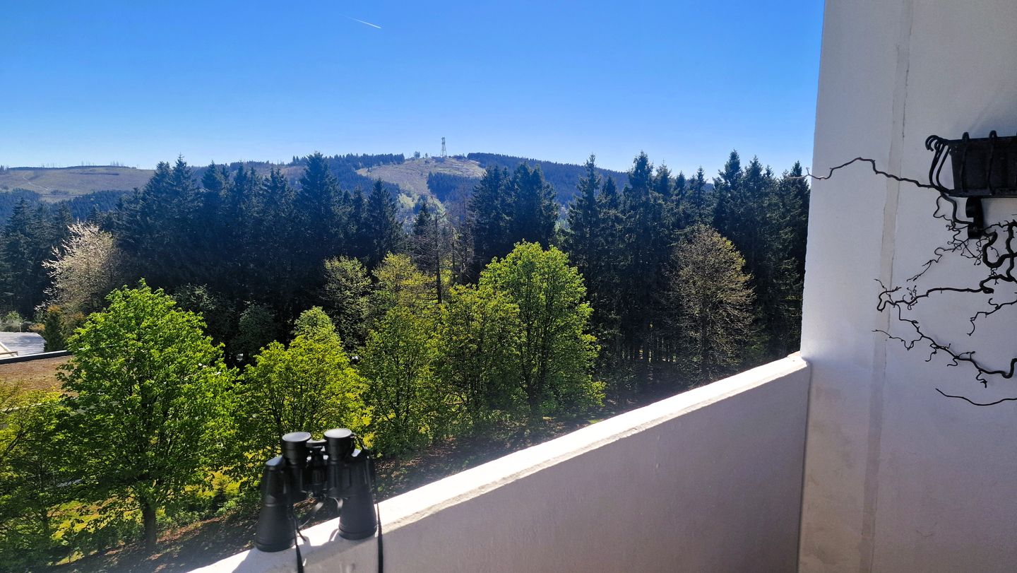 Ferienpark Hahnenklee Apartment "HarzHub Hahnenklee" Hahnenklee - Blick vom Balkon