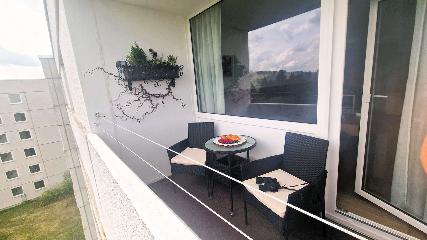 Ferienpark Hahnenklee Apartment "HarzHub Hahnenklee" Hahnenklee - Balkon
