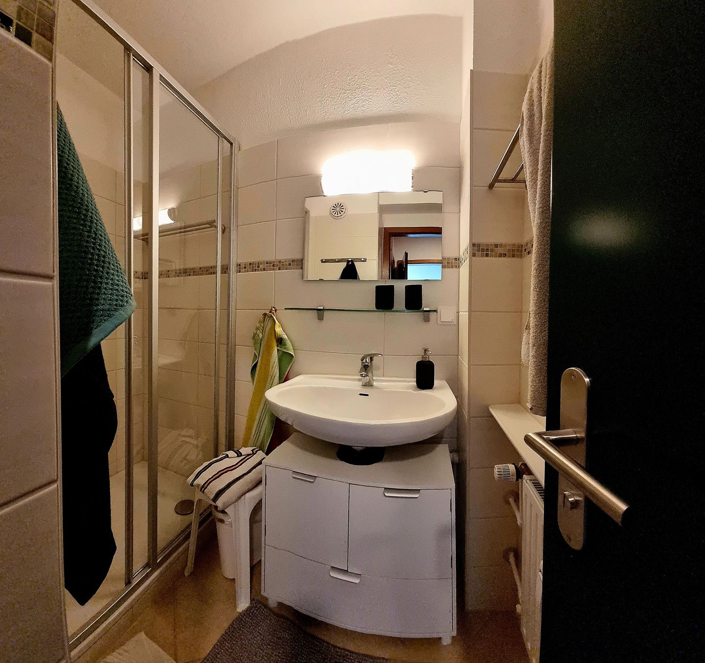 Ferienpark Hahnenklee Apartment "HarzHub Hahnenklee" Hahnenklee - Bad mit Dusche