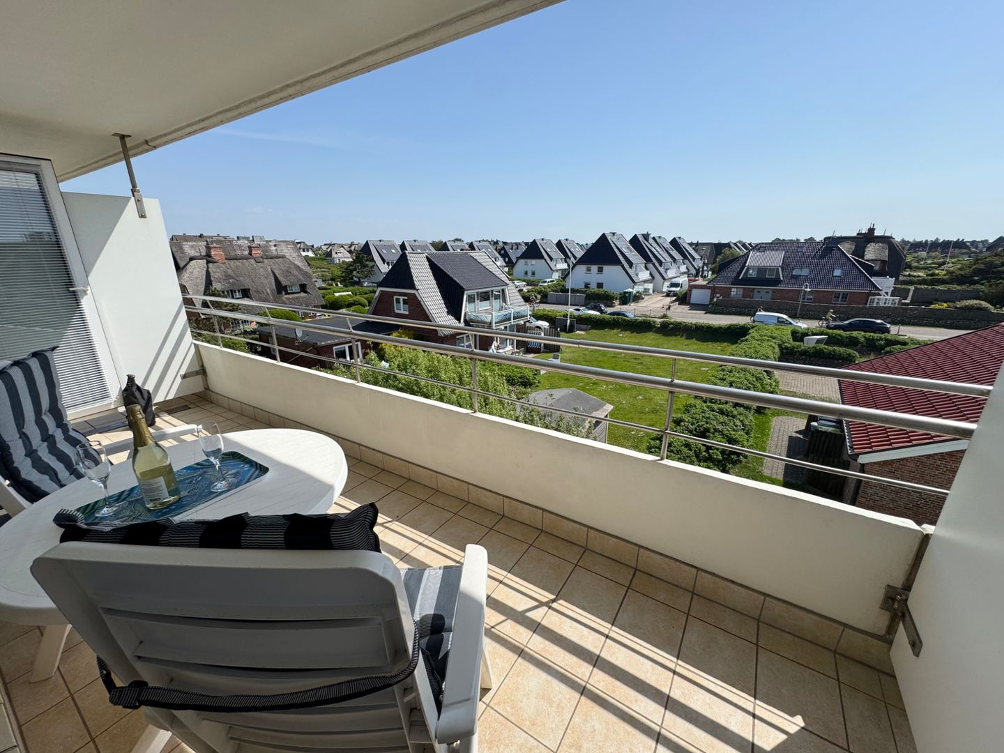  Dünenhof zum Kronprinzen, App. 102 Wenningstedt - Balkon