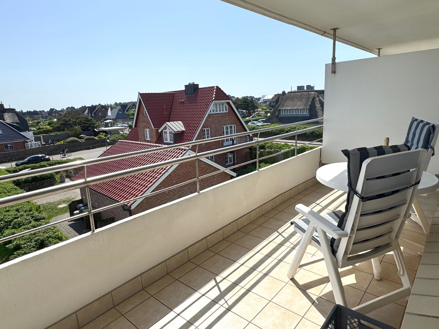  Dünenhof zum Kronprinzen, App. 102 Wenningstedt - Balkon
