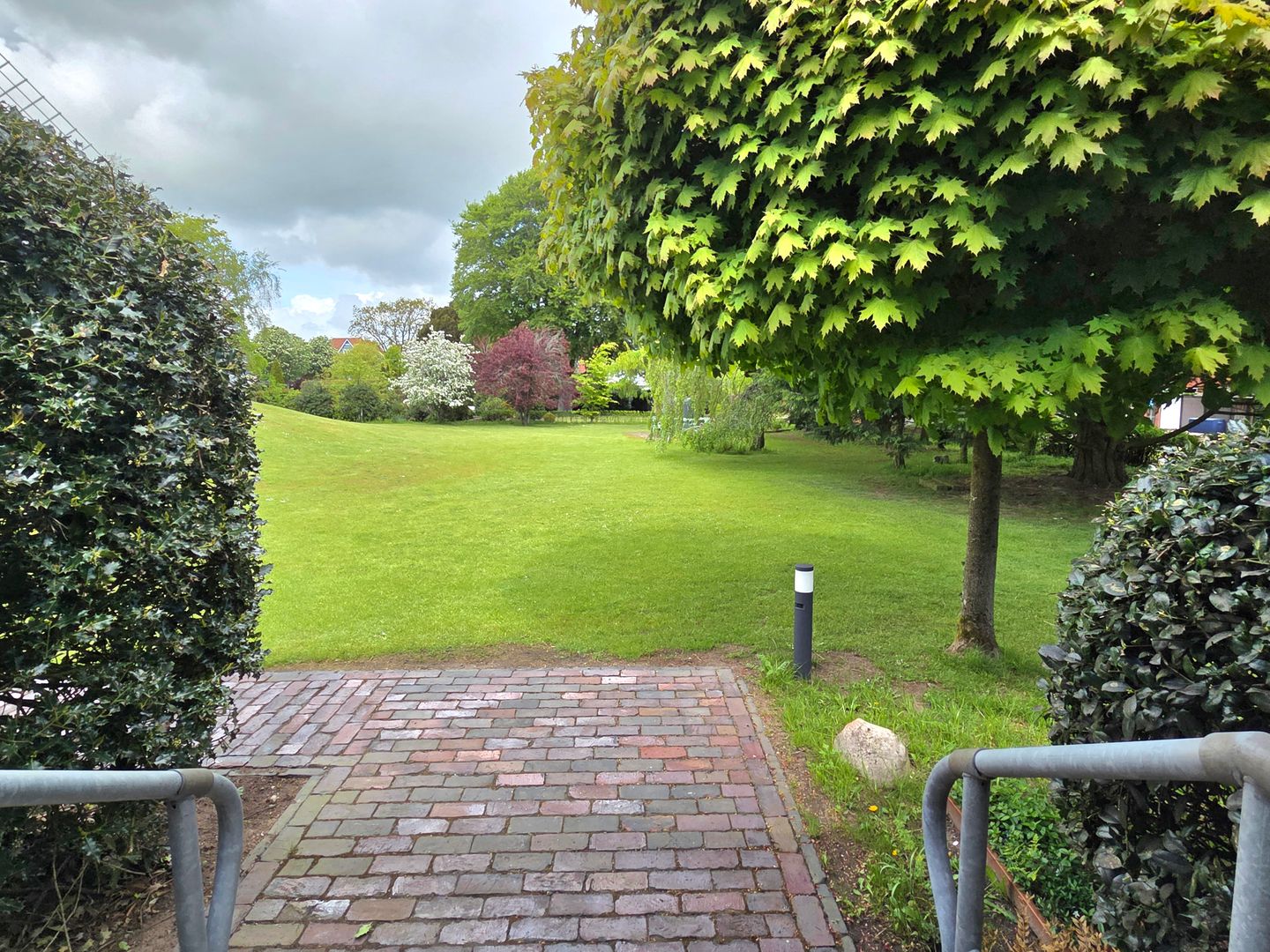  Mühlengrund Wyk auf Föhr - Gartenblick