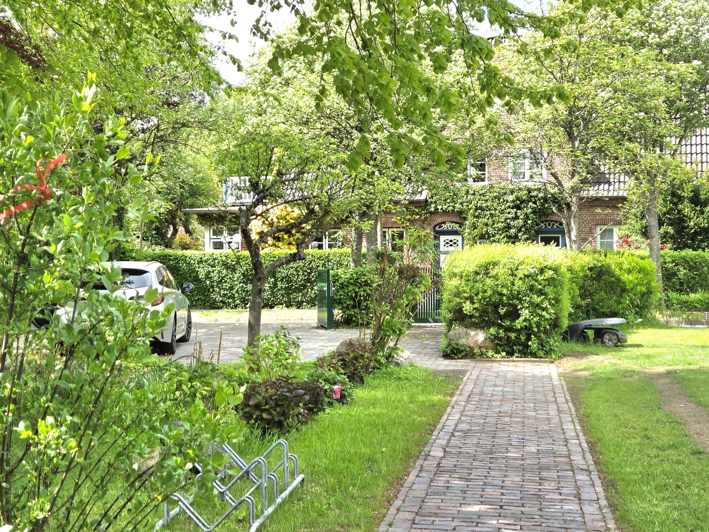  Mühlengrund Wyk auf Föhr - Gartenblick