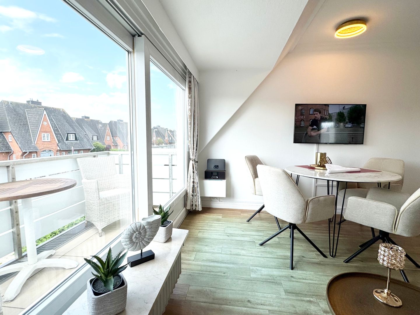  „Sunny Side“ - Seestraße 2B, App. 24 Wenningstedt - Wohnzimmer