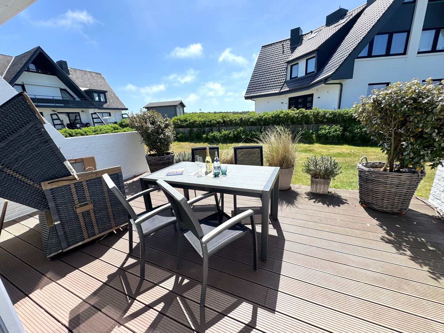  Kumm Weer - Seedüne 31 B Wenningstedt - Terrasse