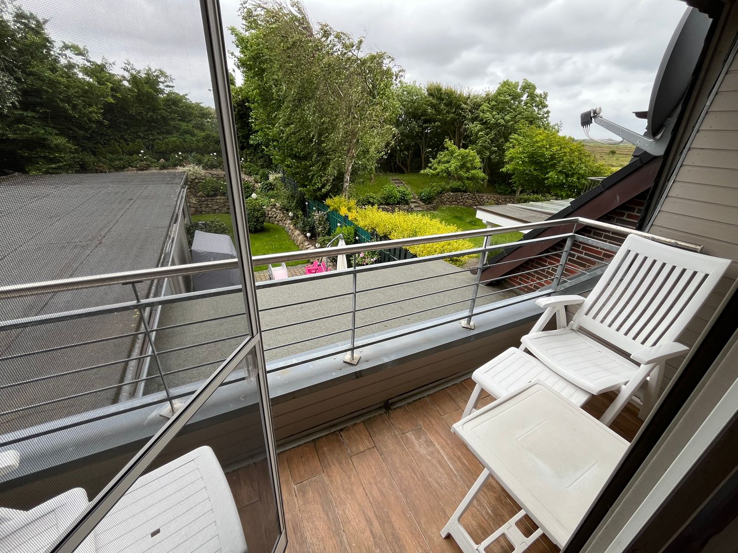 Wiesen Quartier Westside Tinnum - Balkon