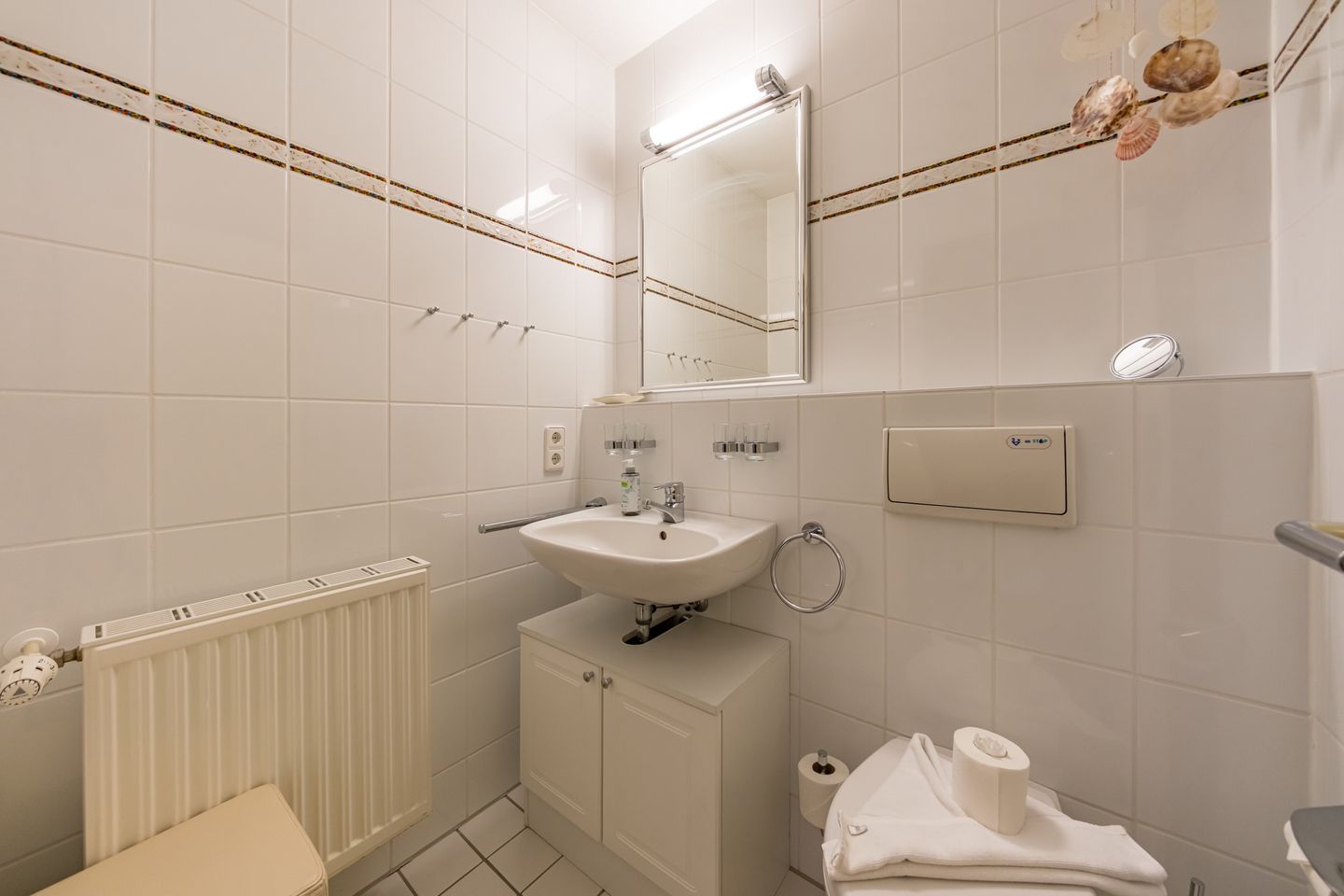 Hus Inselkieker Hus Inselkieker 217 Schillig - Badezimmer mit Dusche im sihi217, Hus Inselkieker, Mellumweg 6b in Schillig