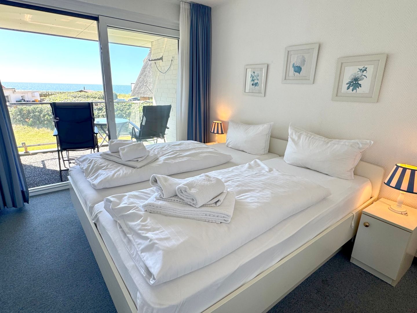  Schloss am Meer - Dünenstr. 27, App. 23 Wenningstedt - Schlafzimmer