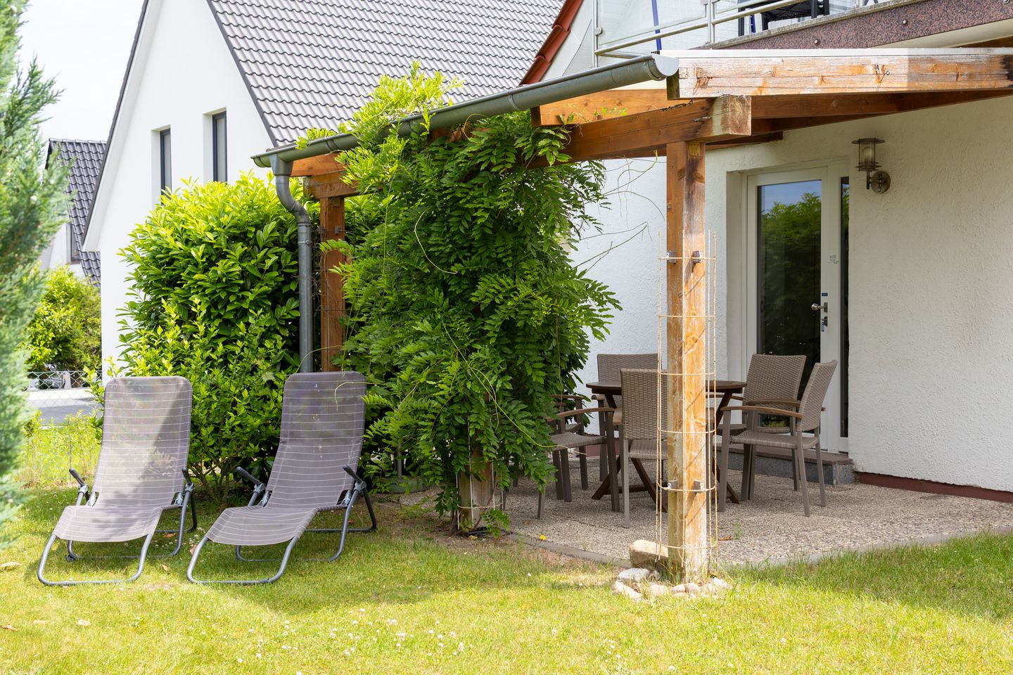  HAF/EGa - Gästehaus Starke - Haffkrug Haffkrug - Terrasse