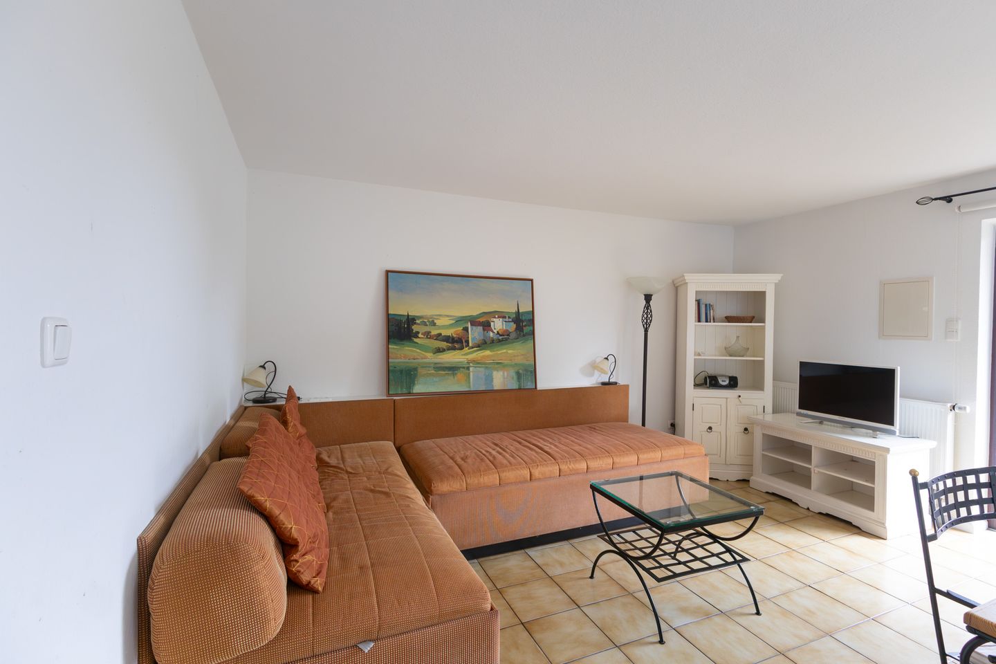  HAF/HAu - Gästehaus Starke - Ferienhaus - Haffkrug Haffkrug - Wohnzimmer