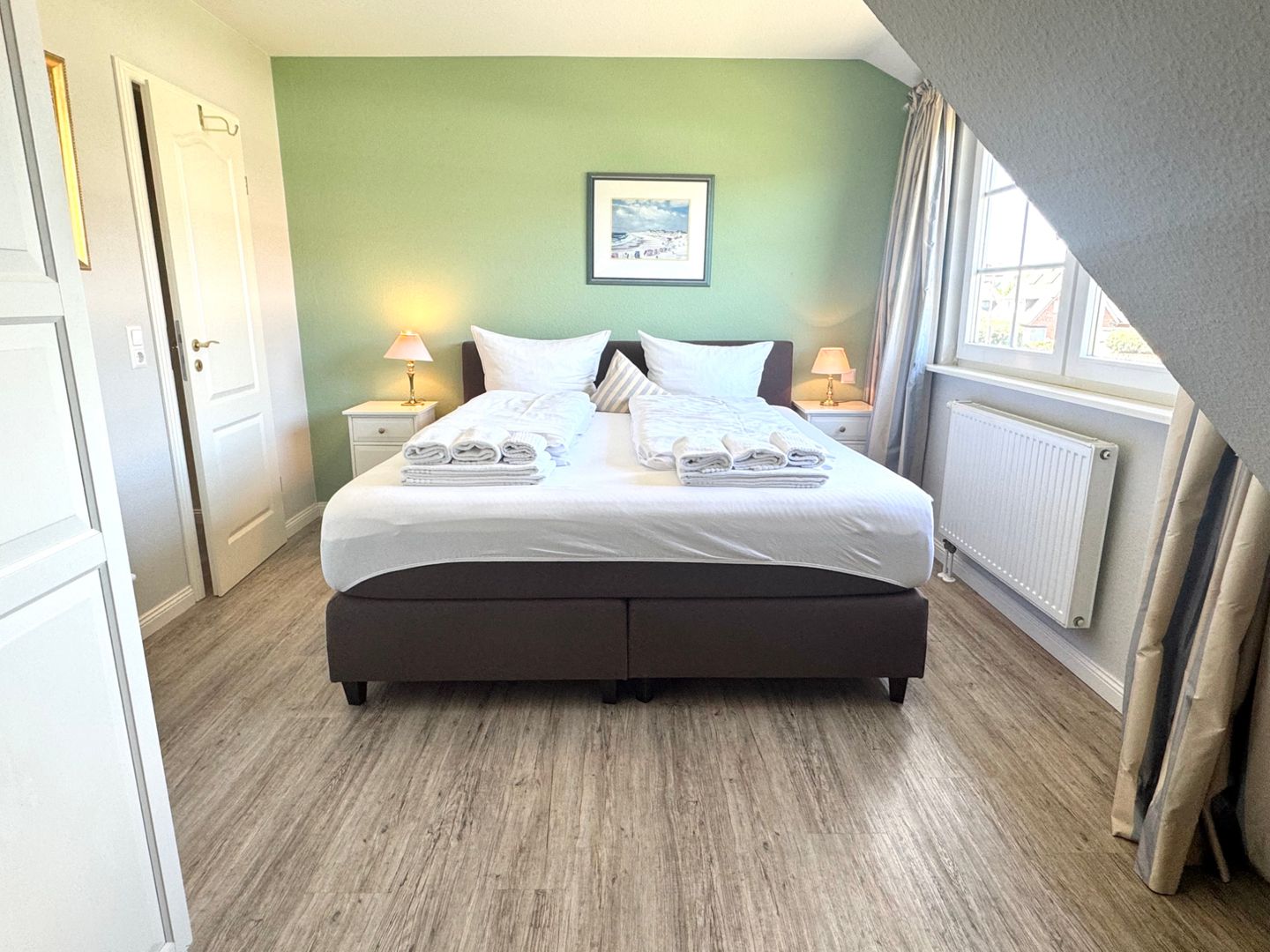  Haus Albatros - Westerlandstr. 21 B Wenningstedt - Schlafzimmer