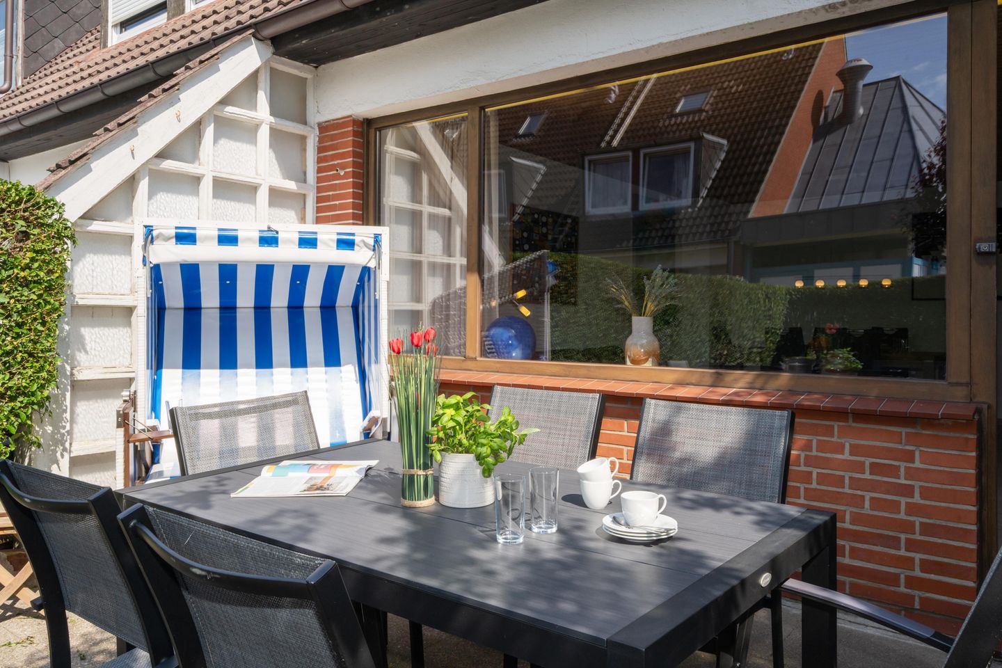  Sonneneck Westerland Sonneneck - Terrasse