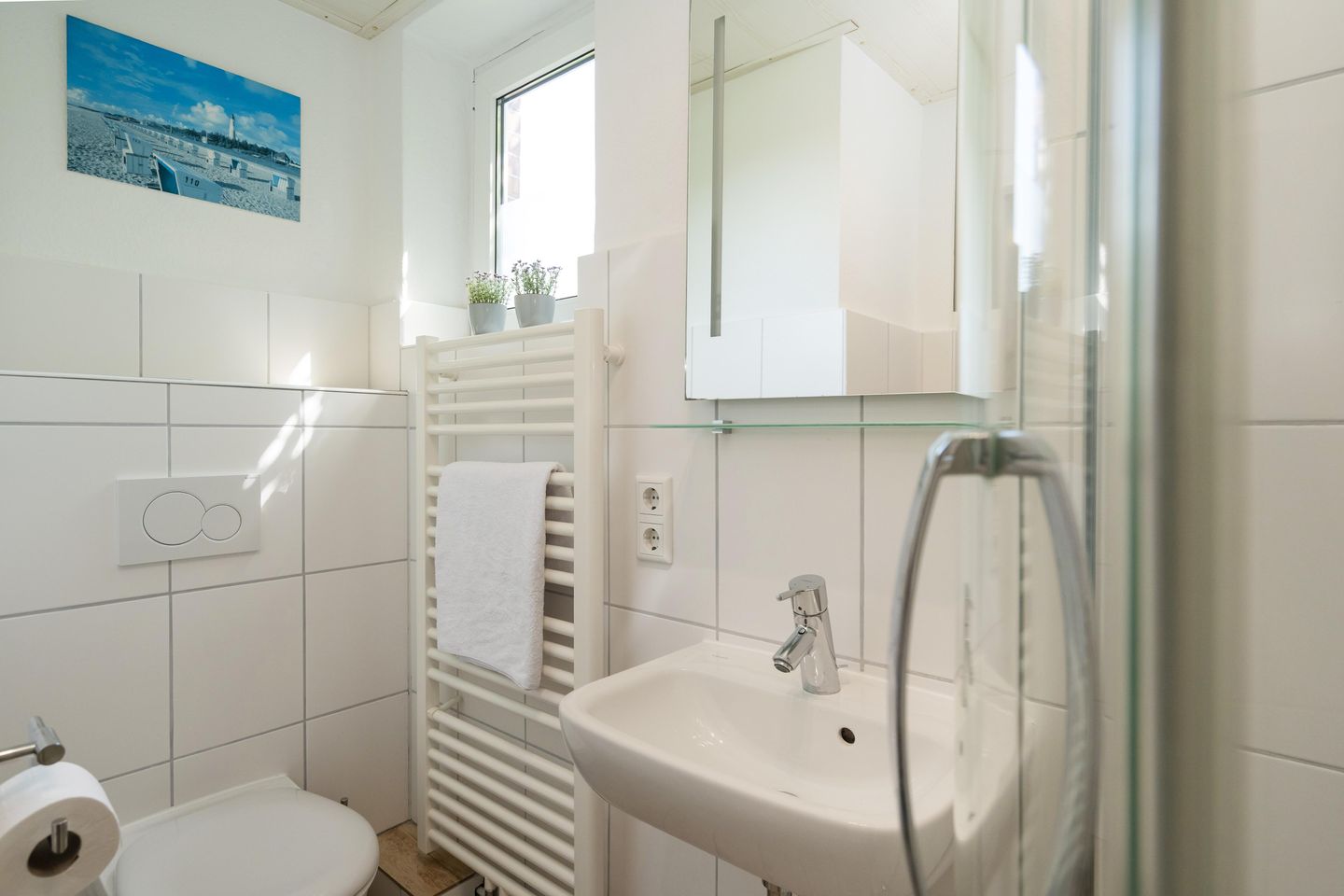  Sonneneck Westerland Sonneneck - Badezimmer