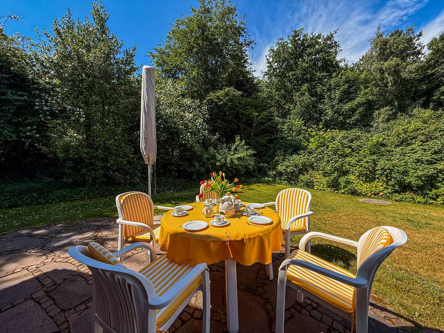 Friesenhof Whg. 21 Amrum - Terrasse