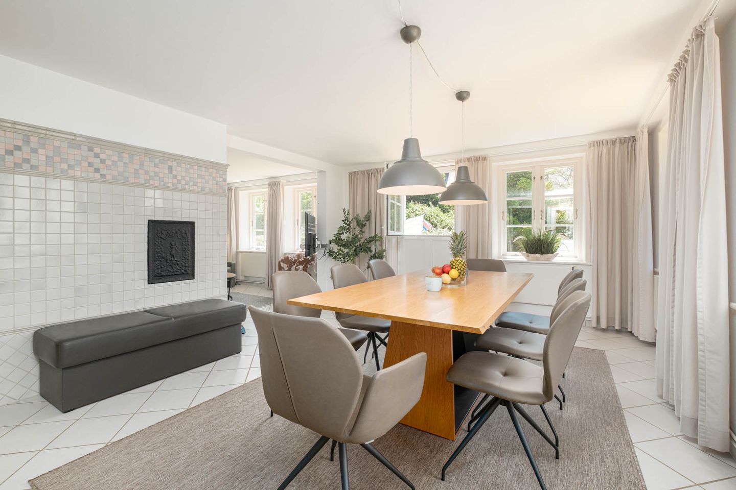 Antje Sammen Whg. 64 Amrum - Wohnzimmer
