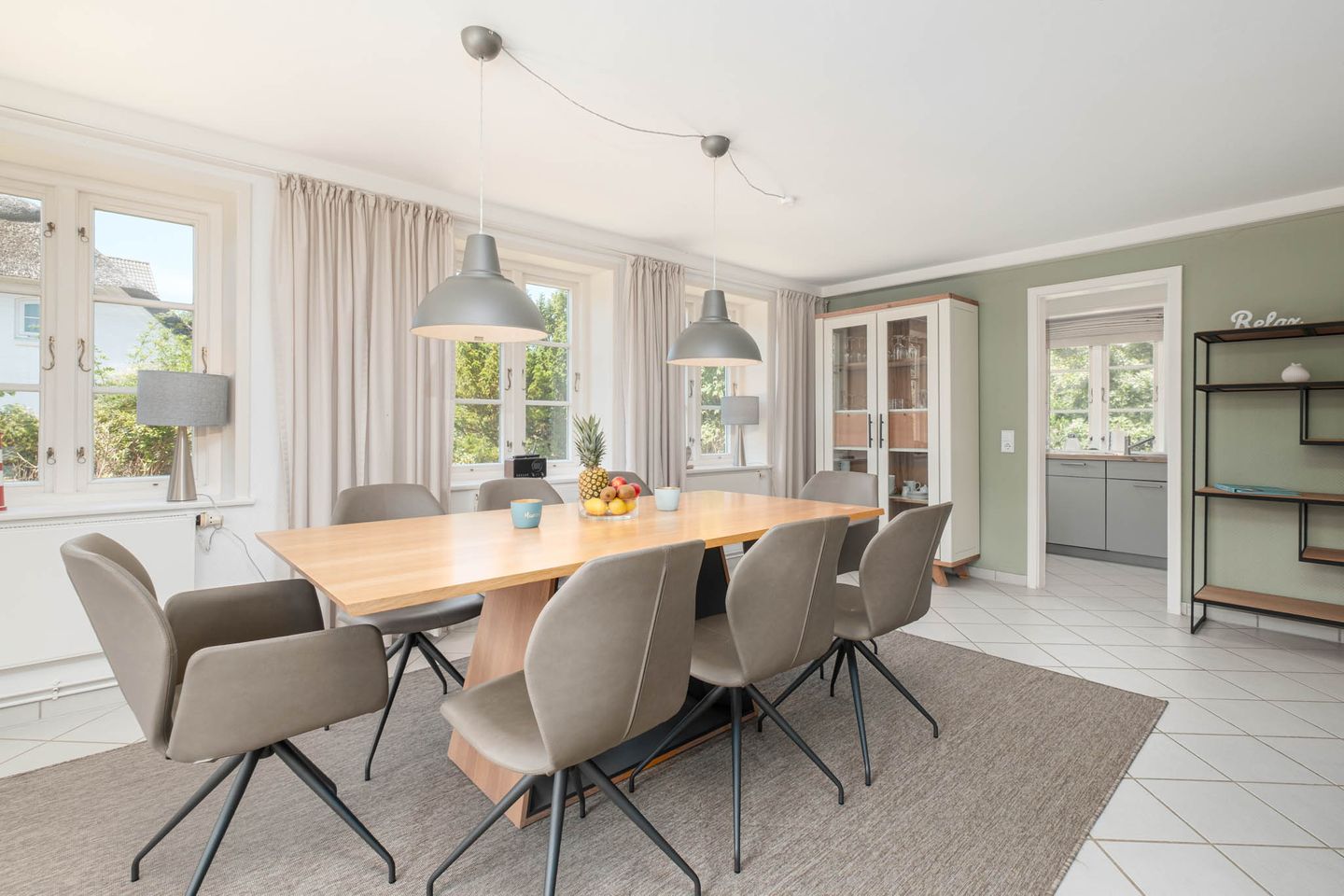 Antje Sammen Whg. 64 Amrum - Wohnzimmer