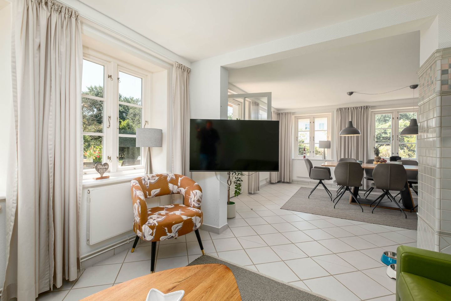 Antje Sammen Whg. 64 Amrum - Wohnzimmer