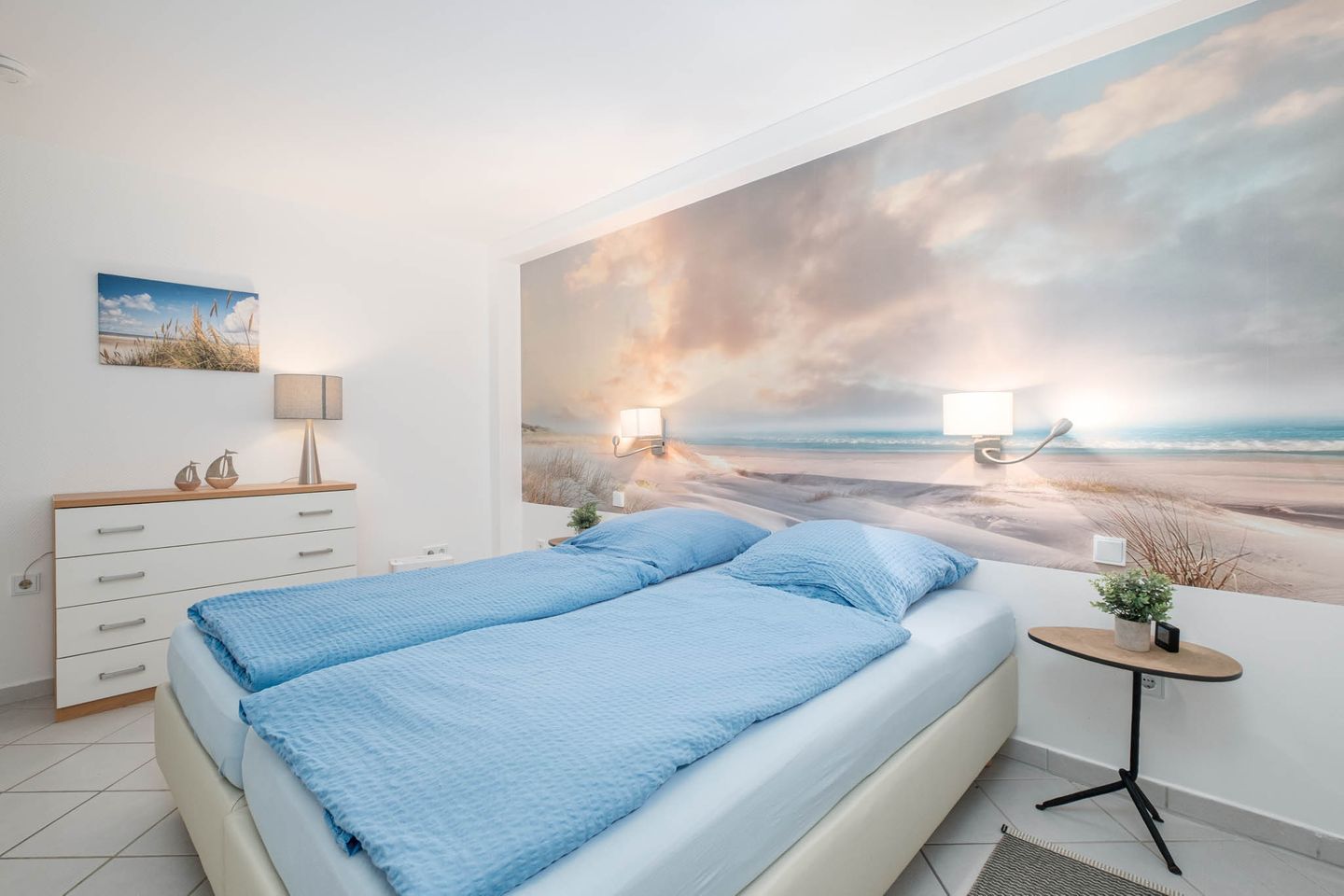 Antje Sammen Whg. 64 Amrum - Schlafzimmer