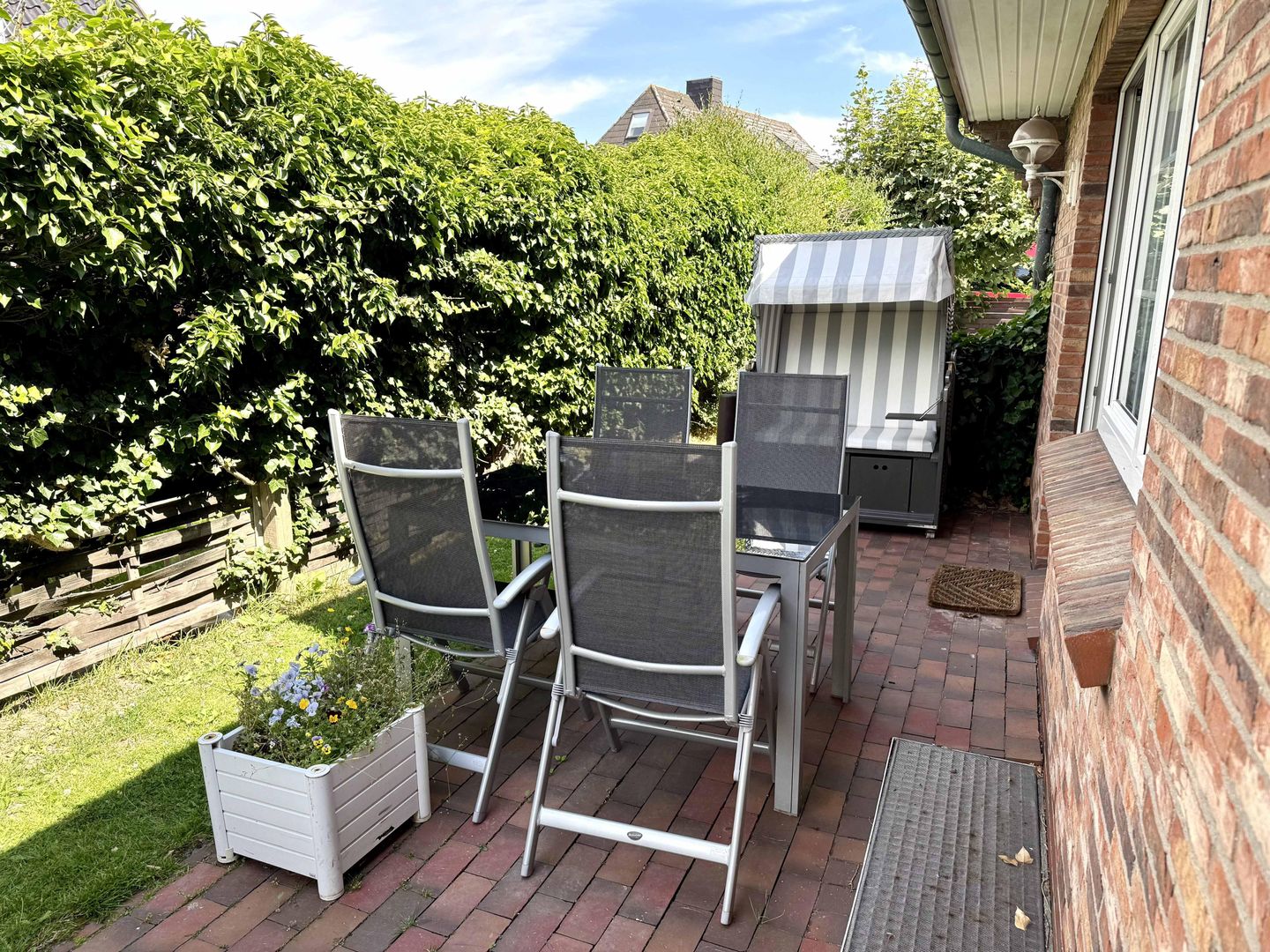  Kampstraße Whg. 1a Westerland Kampstraße Whg. 1a - Terrasse