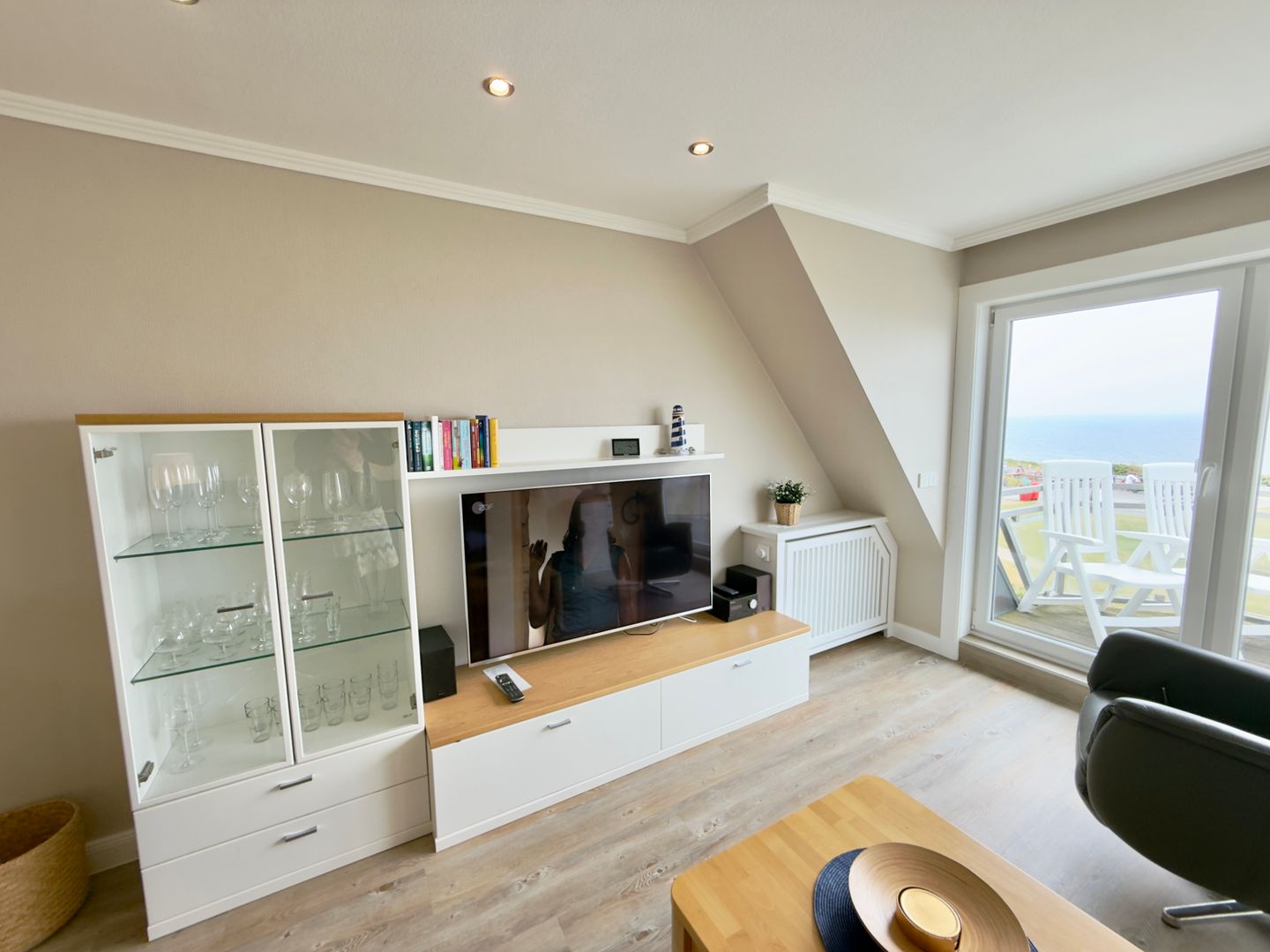 Wonningstair  - Dünenstr. 19, App. 4 Wenningstedt - Wohnzimmer