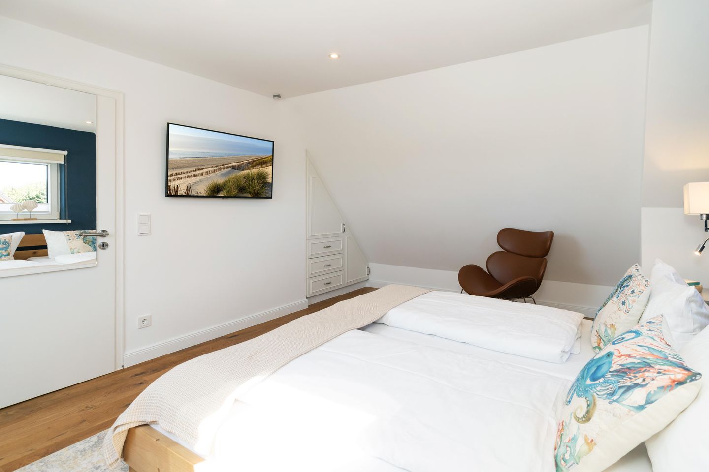  Bootshaus Wenningstedt Bootshaus - Schlafzimmer