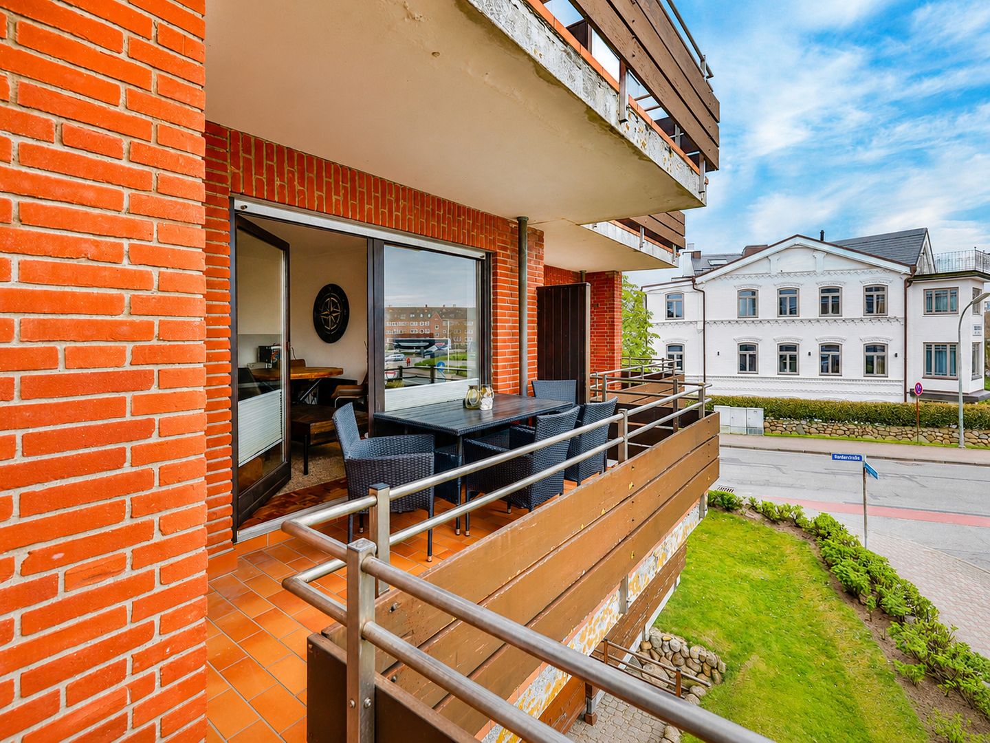  Sonnenschein Whg. 6 Westerland Sonnenschein Whg. 6 - Balkon