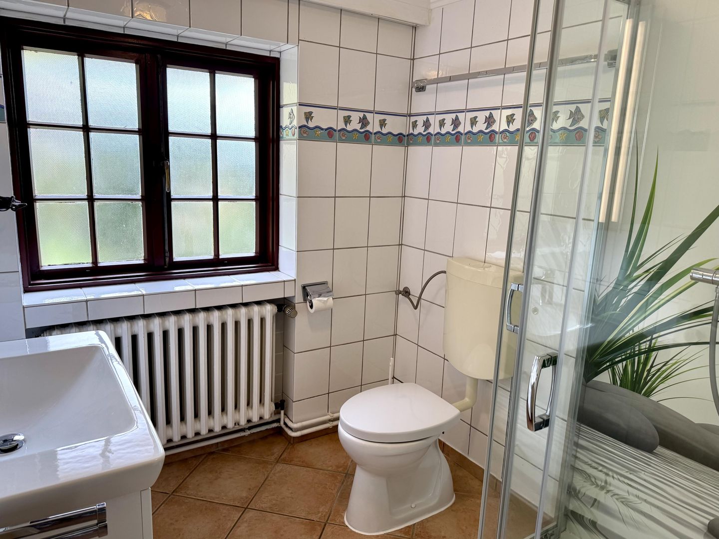 Süderstraße Whg. 01 – Friesenhaus Westerland Süderstraße Whg. 01 – Friesenhaus - Badezimmer