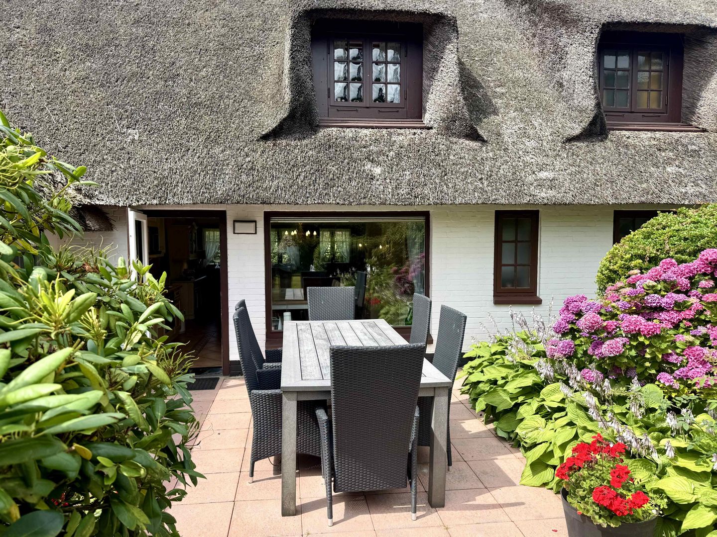  Süderstraße Whg. 01 – Friesenhaus Westerland Süderstraße Whg. 01 – Friesenhaus - Terrasse