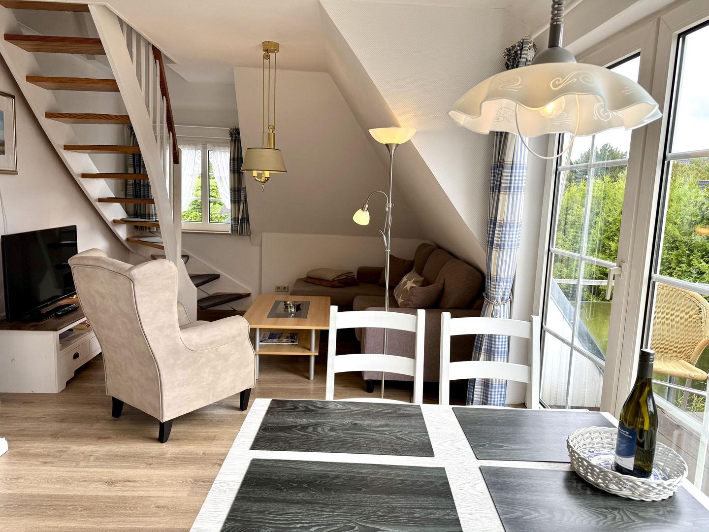  Süderstraße Whg. 08 – Landhaus Westerland Süderstraße Whg. 08 – Landhaus - Wohnzimmer