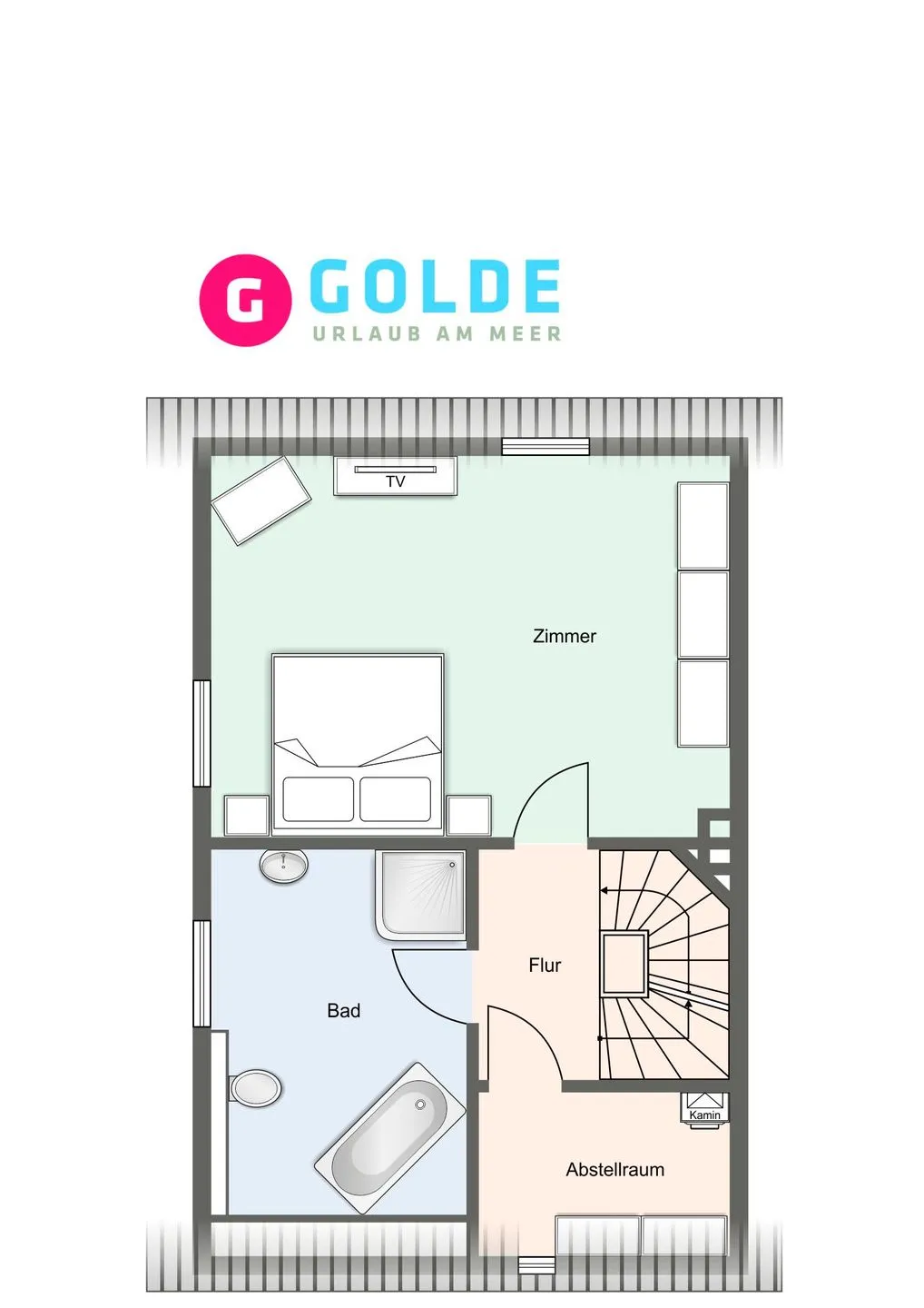Reetdachhaus Waterküken Waterküken SPO Boehl - Grundriss