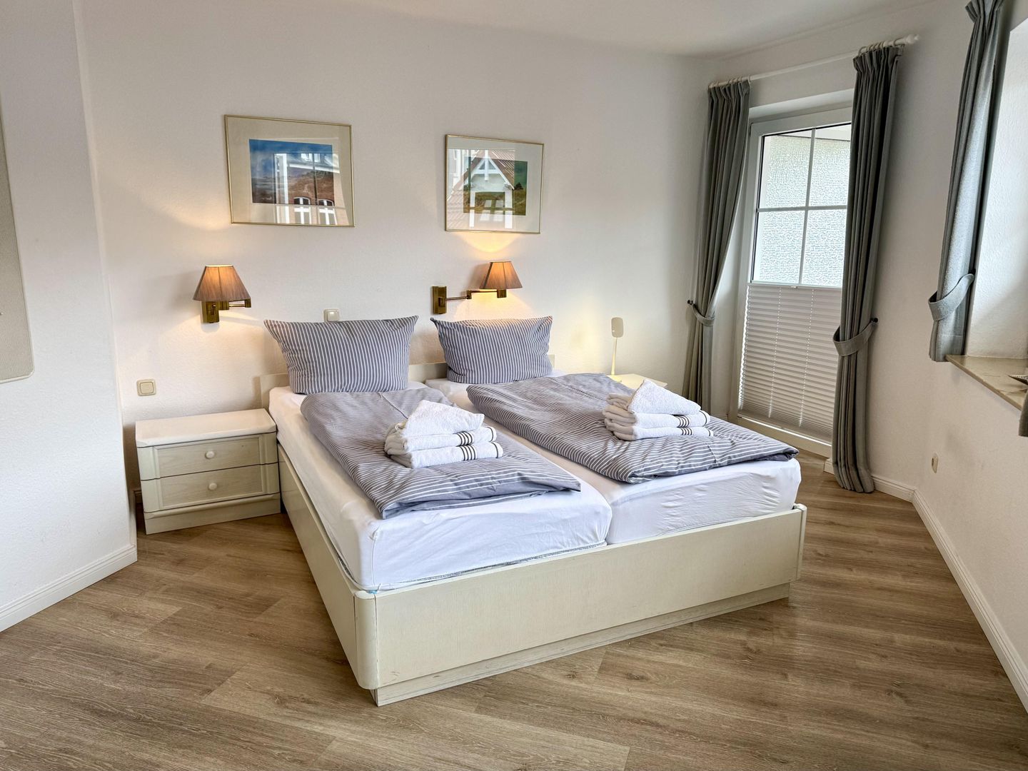  Neue Straße Whg.1 Westerland Neue Straße Whg.1 - Schlafzimmer