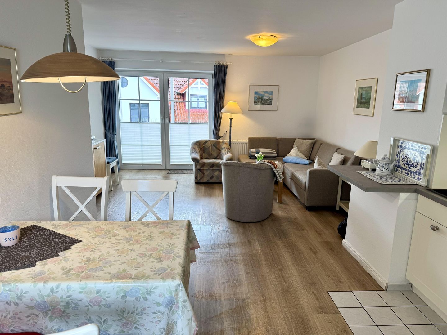  Neue Straße Whg.1 Westerland Neue Straße Whg.1 - Wohnzimmer