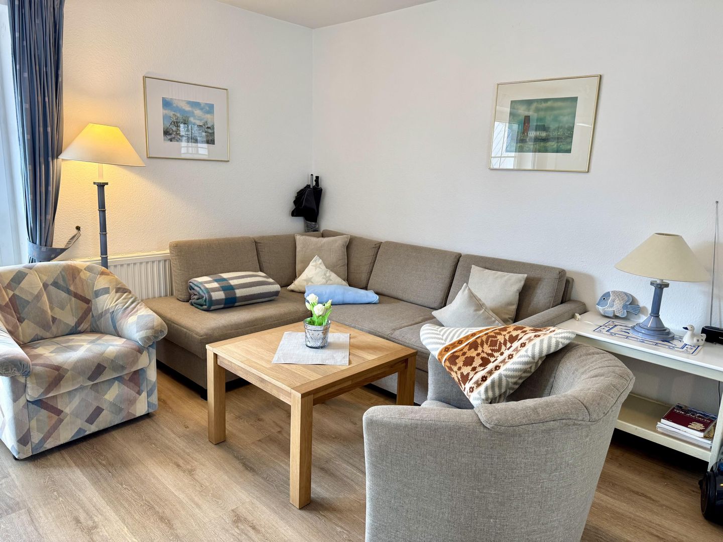  Neue Straße Whg.1 Westerland Neue Straße Whg.1 - Wohnzimmer