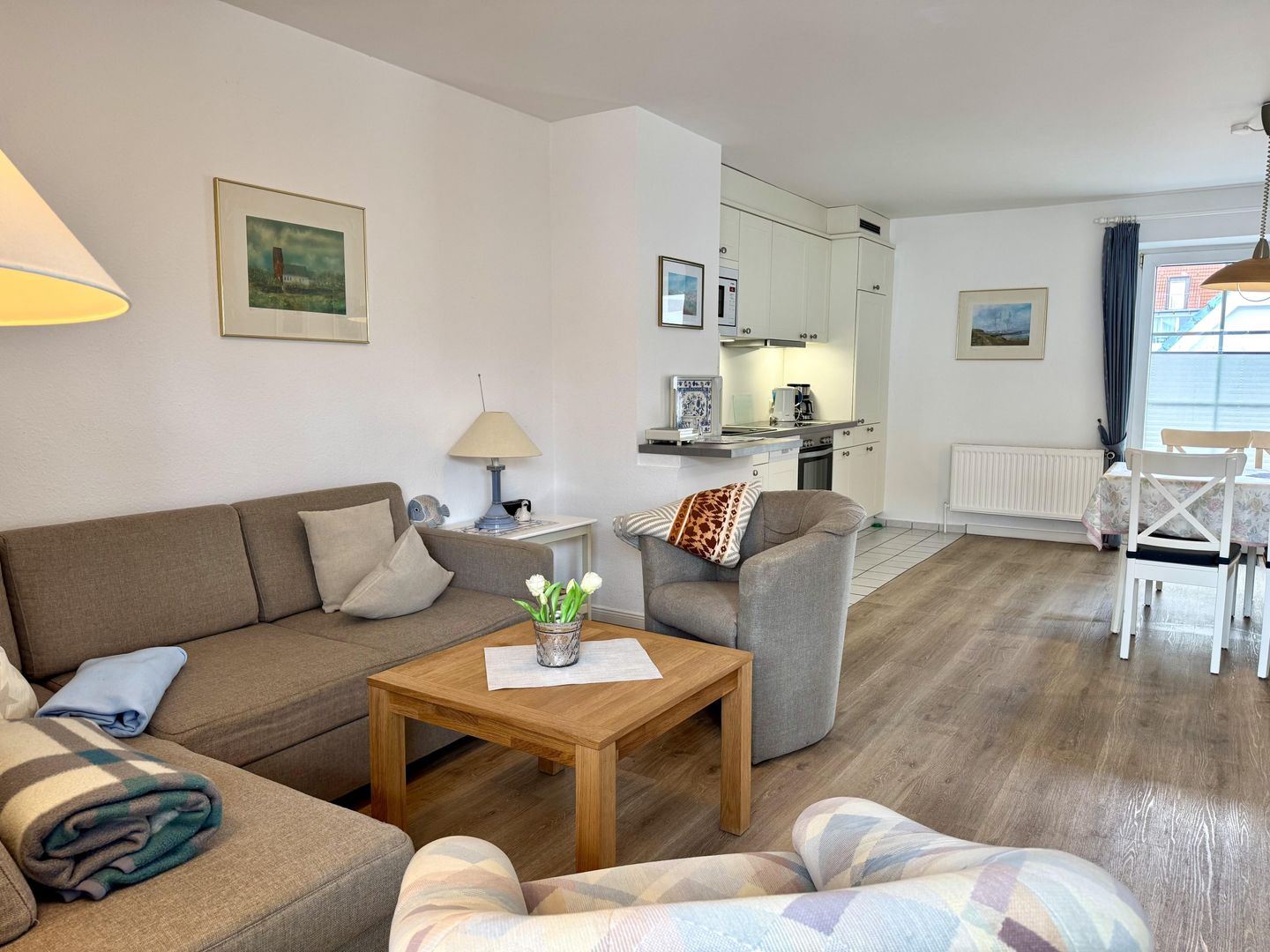  Neue Straße Whg.1 Westerland Neue Straße Whg.1 - Wohnzimmer