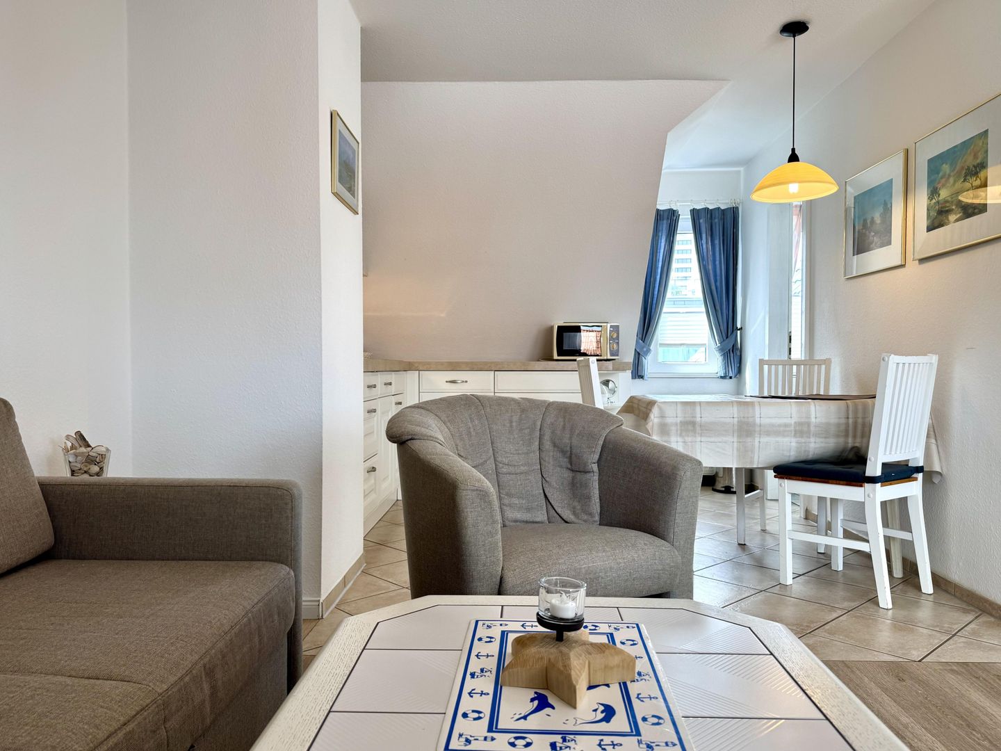  Neue Straße Whg. 3 Westerland Neue Straße Whg. 3 - Wohnzimmer