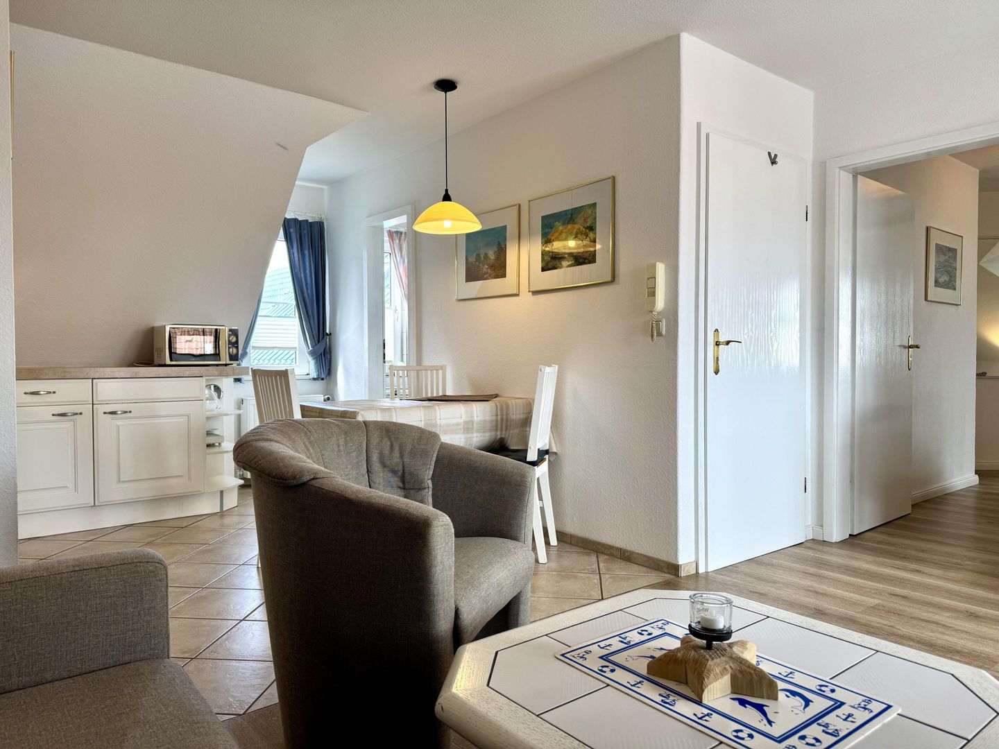  Neue Straße Whg. 3 Westerland Neue Straße Whg. 3 - Wohnzimmer