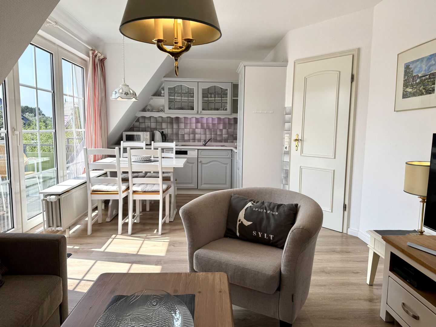  Süderstraße Whg. 12 – Landhaus Westerland Süderstraße Whg. 12 – Landhaus - Wohnzimmer