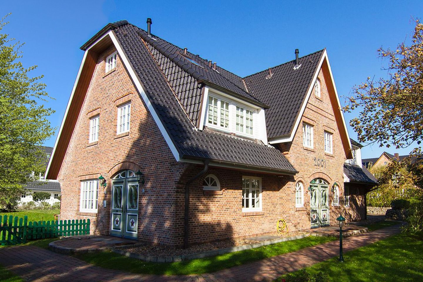  Abendrot im Haus Luna Normannenweg 5 Wenningstedt - 