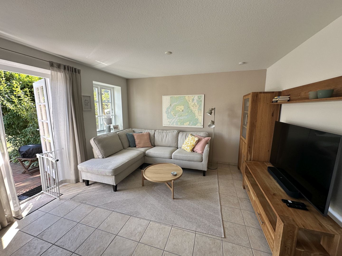  Inselheimat Nebel/Süddorf - Wohnzimmer