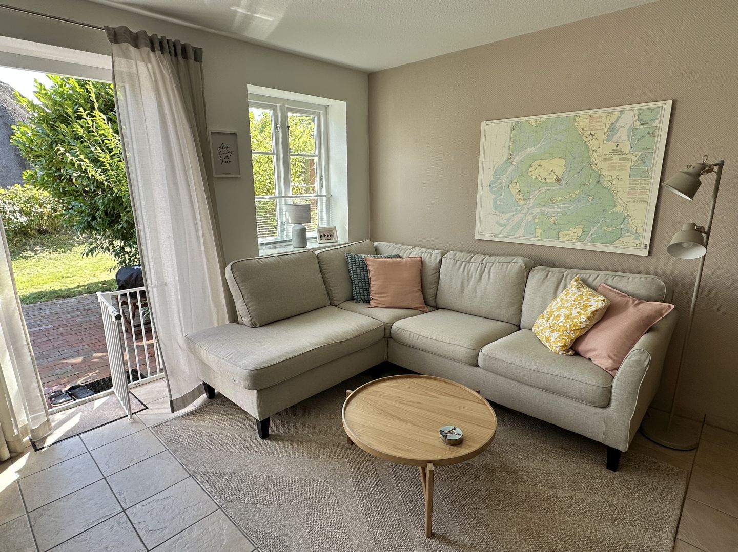  Inselheimat Nebel/Süddorf - Wohnzimmer